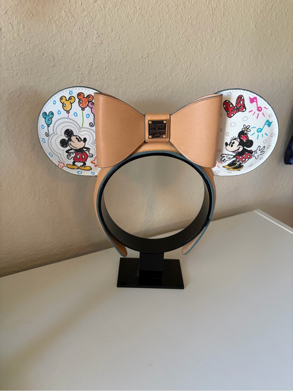 Dooney & Bourke Mickey & Minnie Ears Headband for Adults
